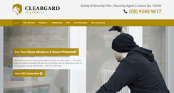 Desktop Screenshot of cleargardaustralia.com